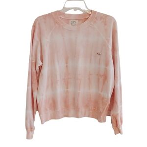 Billabong Soft Pink Tie-Dye Pullover Sweatshirt